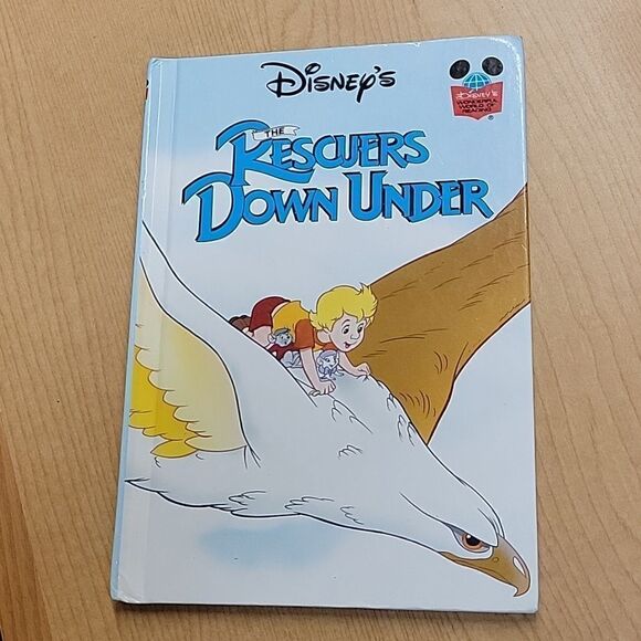 Rescuers Down Under by Disney book,Dvd, Bernard Chritmas ornament - Picture 2 of 15